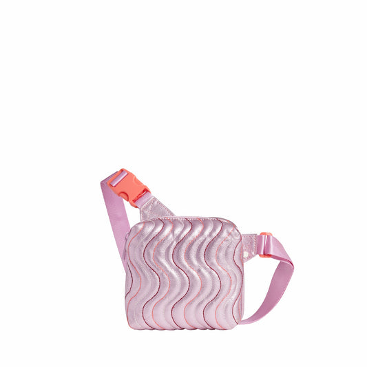 State Bags Exclusive - Sunny Fanny Pack Metallic Quilted Lilac
