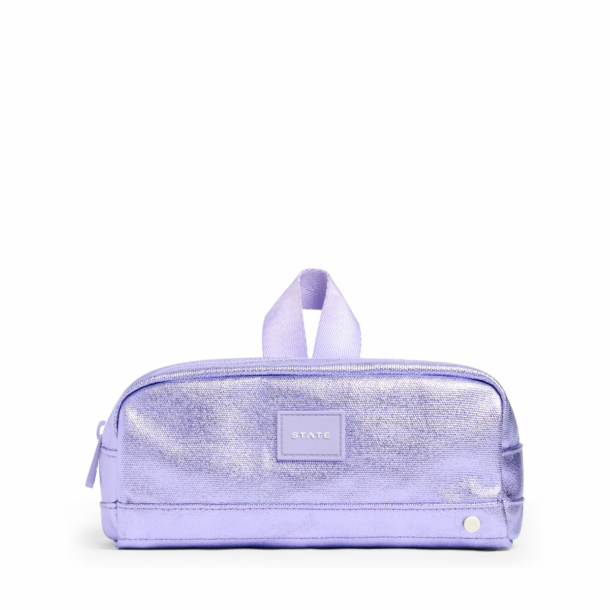 State Bags Sale - Clinton Pencil Case Metallic Lilac