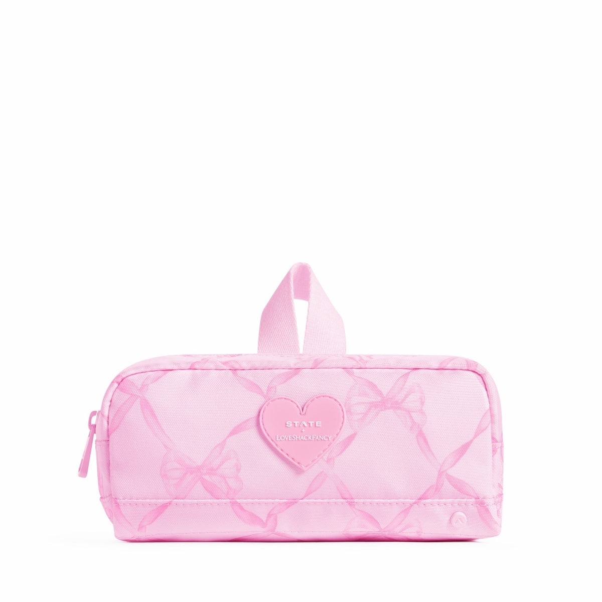State Bags Best Price - STATE x Loveshack Fancy Clinton Pencil Case Polycanvas Pink Peppermint