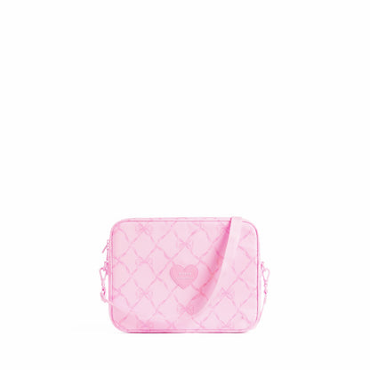 State Bags Trending - STATE x LoveShackFancy Allen Laptop Case Pink Peppermint