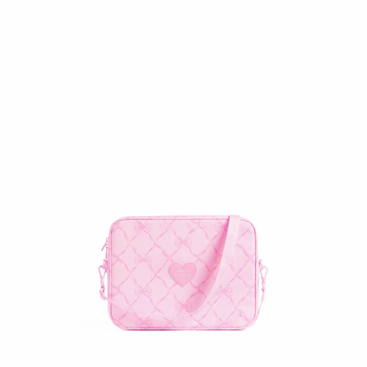 State Bags Trending - STATE x LoveShackFancy Allen Laptop Case Pink Peppermint