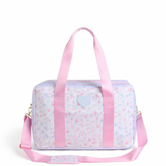 State Bags Smart Buy - STATE x LoveShackFancy Wellington Weekender Nylon Confetti Bloom / Wildflower Blue