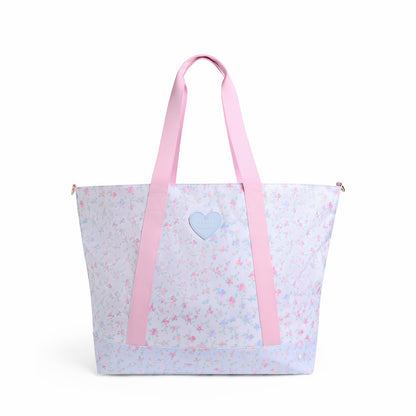State Bags Value - STATE x LoveShack Fancy Graham XL Tote Confetti Bloom / Wildflower Blue