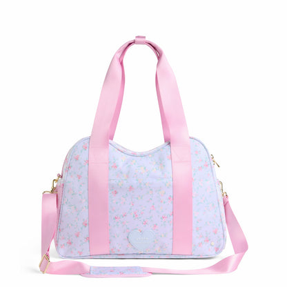 State Bags Essential - STATE x LoveShackFancy Bella Diaper Tote Confetti Bloom / Wildflower Blue