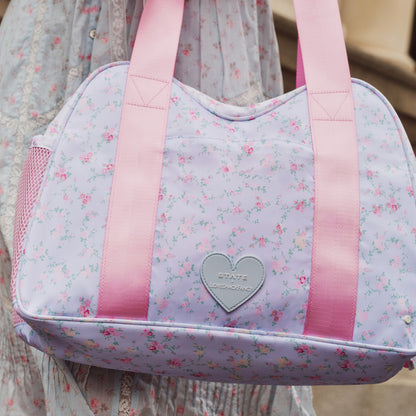 State Bags Essential - STATE x LoveShackFancy Bella Diaper Tote Confetti Bloom / Wildflower Blue