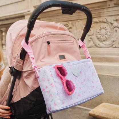 State Bags Everyday - STATE x LoveShackFancy Stroller Organizer Nylon Confetti Bloom / Wildflower Blue