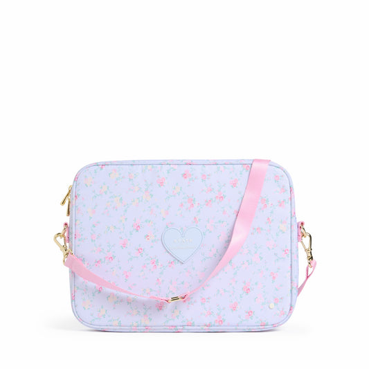 State Bags Deals - STATE x LoveShackFancy Allen Laptop Case Wildflower Blue