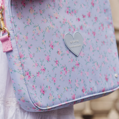 State Bags Deals - STATE x LoveShackFancy Allen Laptop Case Wildflower Blue