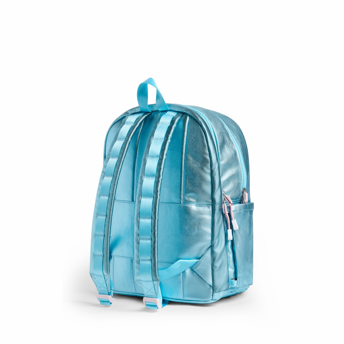 State Bags Featured - Kane Double Pocket Backpack Metallic Clouds