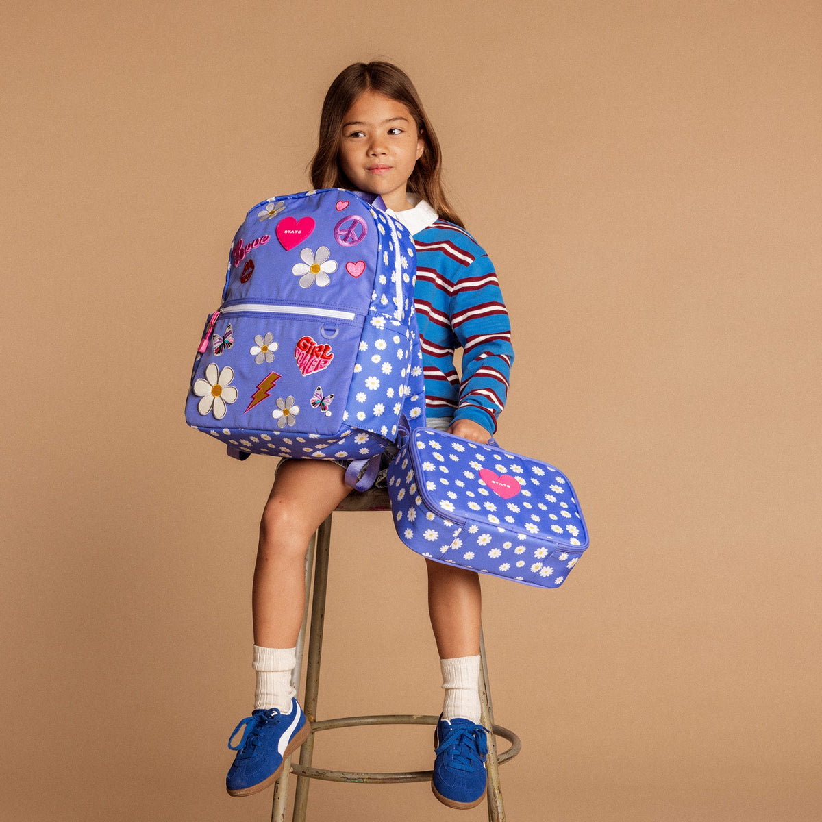 State Bags Trending - Kane Kids Travel Backpack Recycled Poly Canvas Girl Power