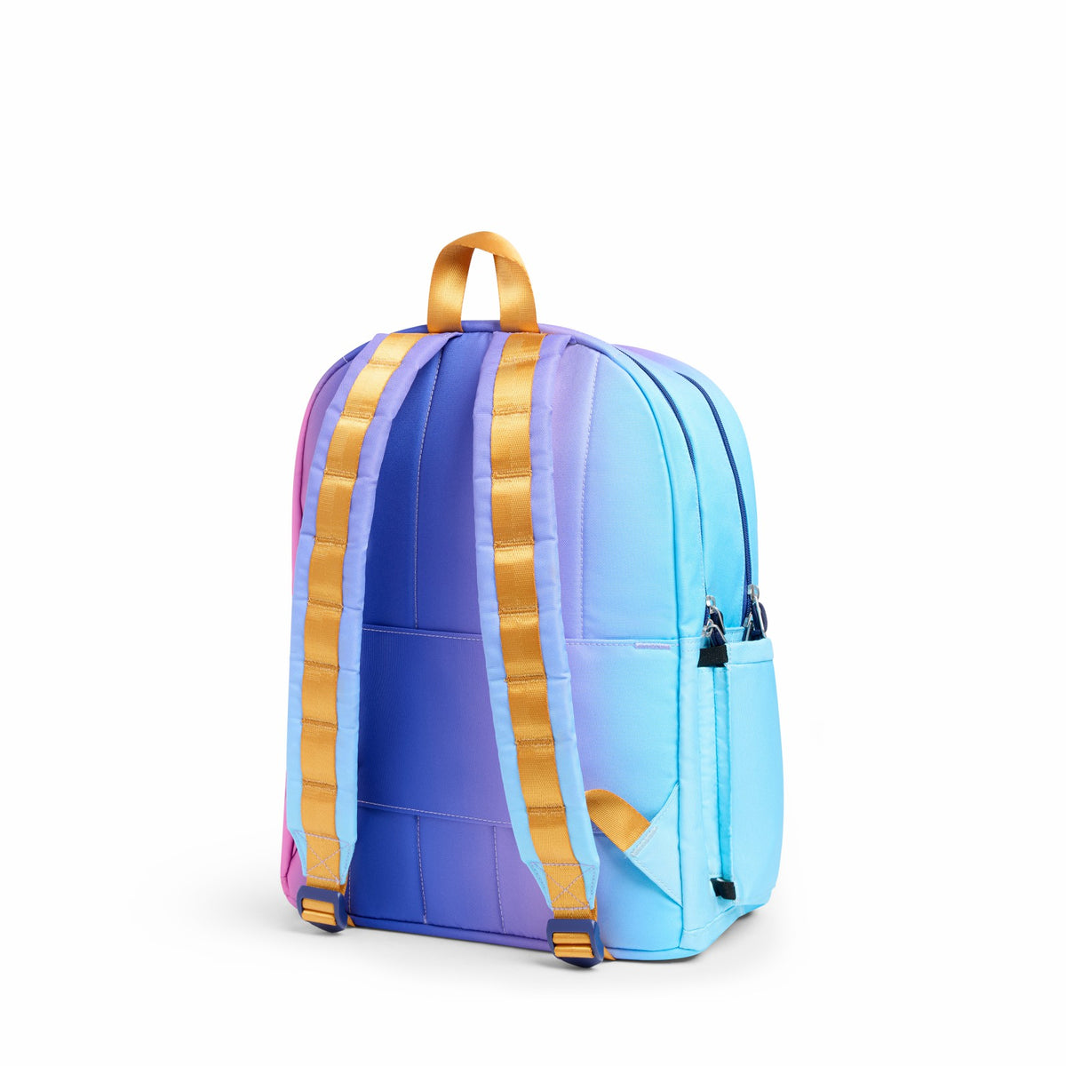 State Bags Trusted - Kane Kids Double Pocket Recycled Polyester Canvas Blue Pink Gradient