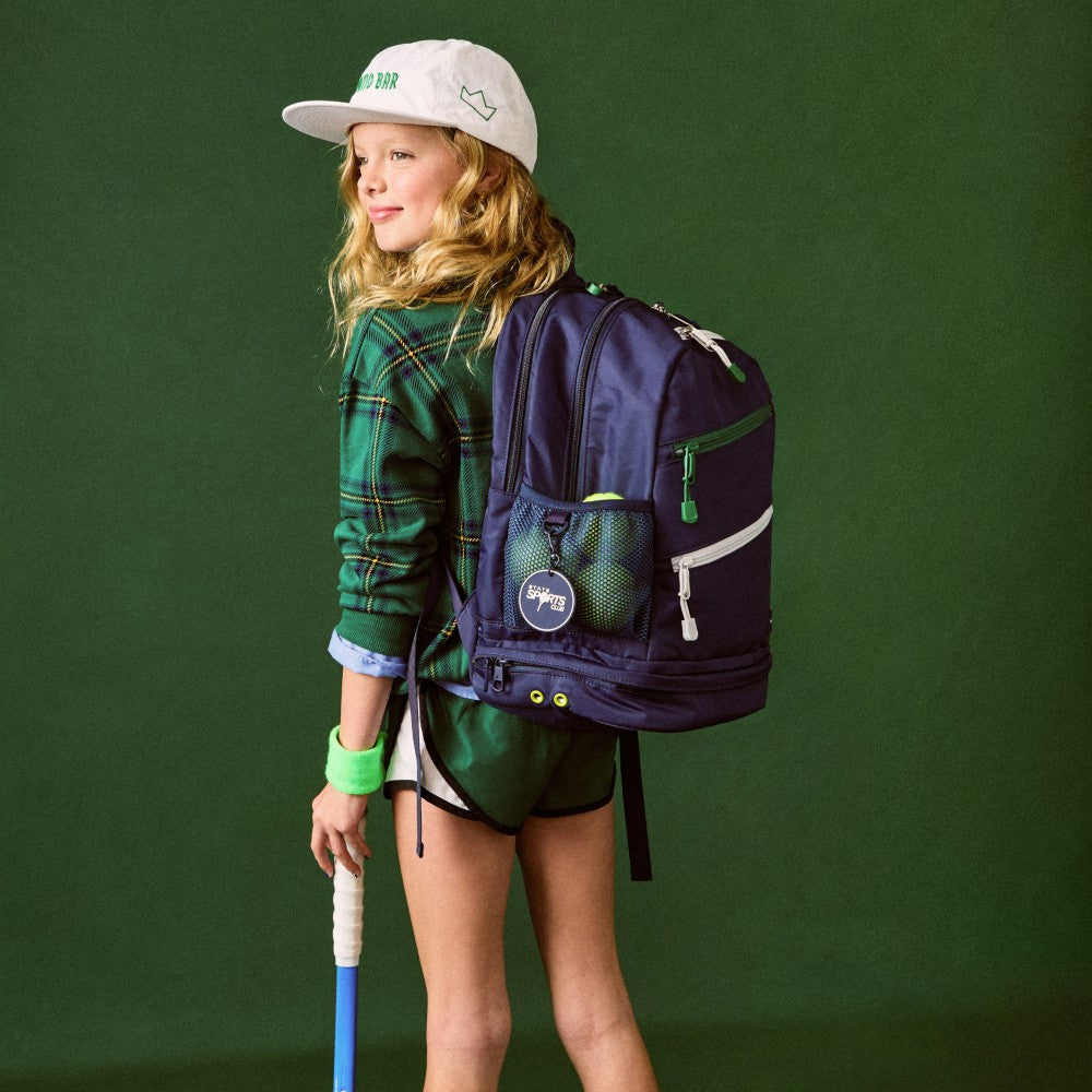 State Bags Trusted - Lenox Tennis Backpack Nylon Navy