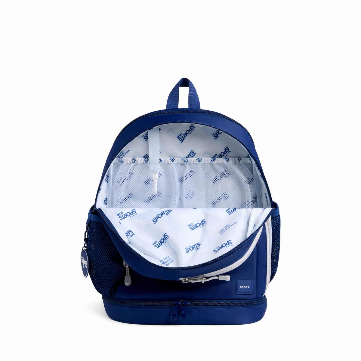 State Bags Exclusive - Lenox Tennis Backpack Nylon Red