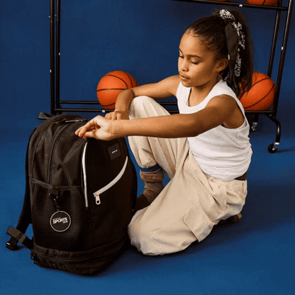 State Bags Premium - Ozzie Ball Backpack Red