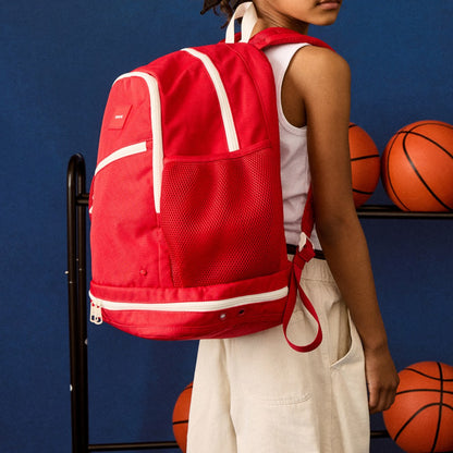 State Bags Premium - Ozzie Ball Backpack Red