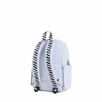 State Bags Premium - Kane Kids Mini Backpack Nylon Puffer Construction Truck