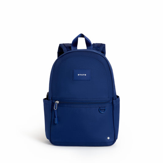 State Bags Smart Buy - Kane Kids Mini Backpack Recycled Polycanvas Solid Navy