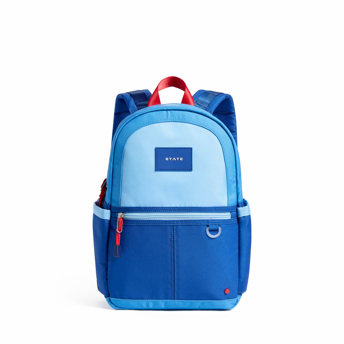 State Bags Signature - Kane Kids Mini Backpack Recycled Polycanvas Blue/Light Blue Colorblock