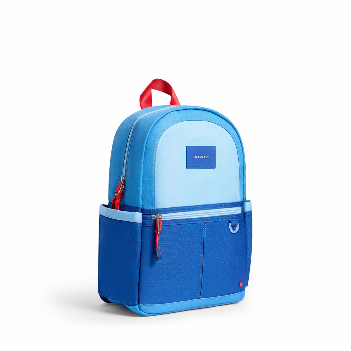 State Bags Signature - Kane Kids Mini Backpack Recycled Polycanvas Blue/Light Blue Colorblock