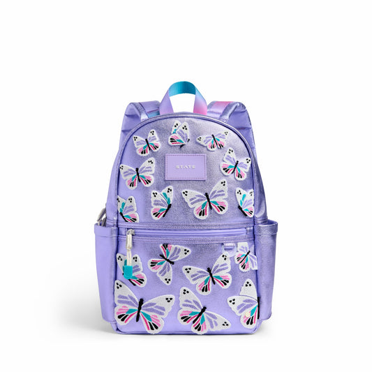 State Bags Popular - Kane Mini Backpack Metallic 3D Butterfly