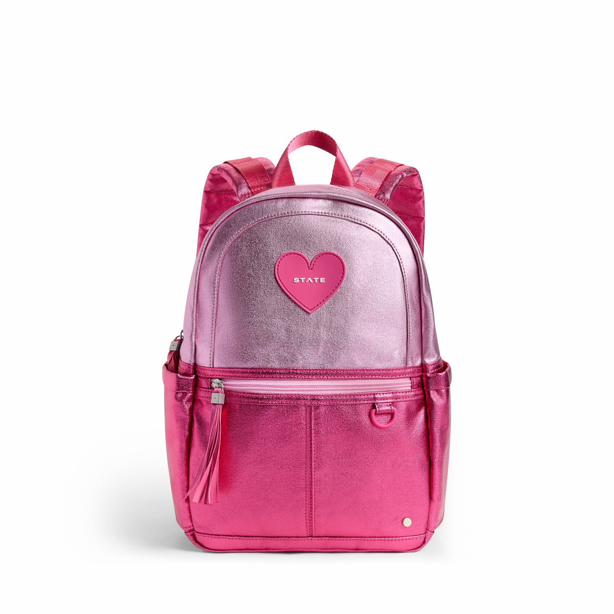 State Bags Best Seller - Kane Mini Backpack Metallic Pink/Hot Pink Colorblock