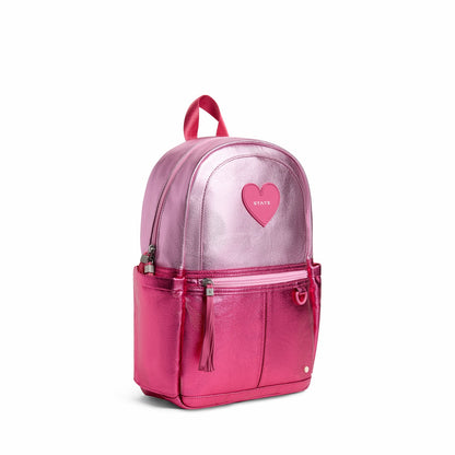 State Bags Best Seller - Kane Mini Backpack Metallic Pink/Hot Pink Colorblock