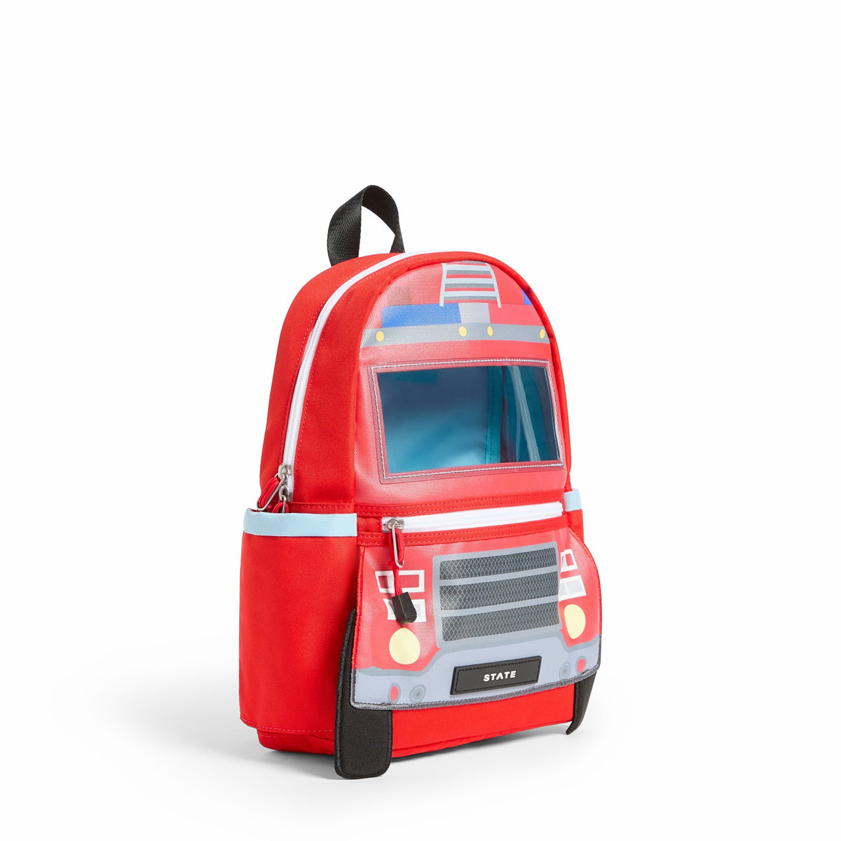 State Bags Discount - Kane Kids Mini Backpack Recycled Polycanvas Firetruck