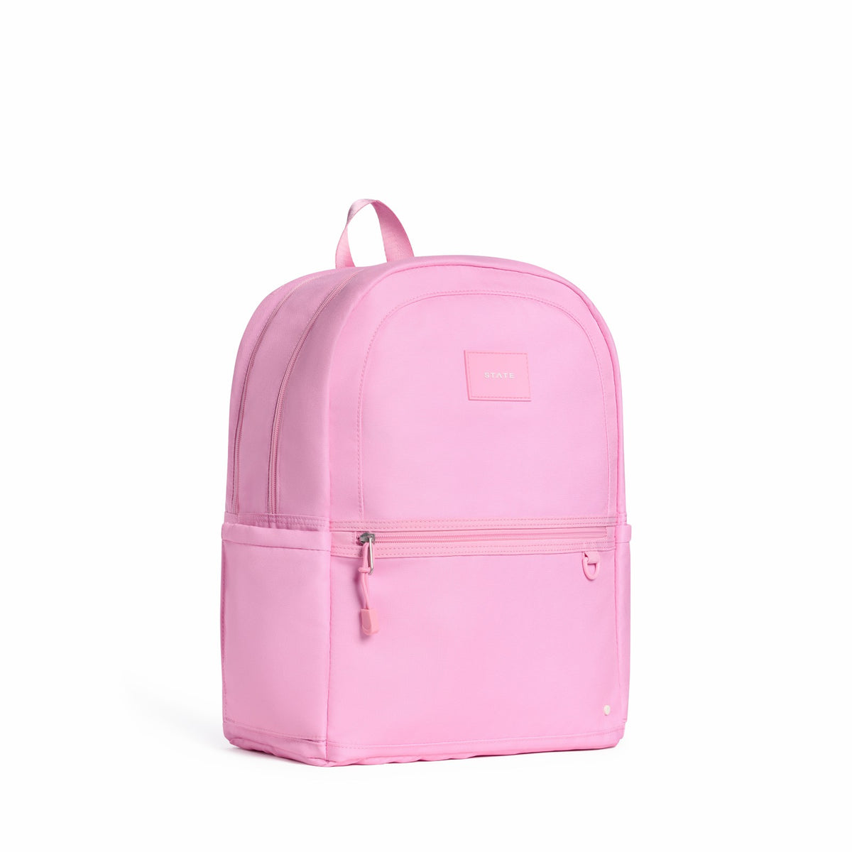 State Bags Trusted - Kane Kids Double Pocket Recycled Polyester Canvas Pink