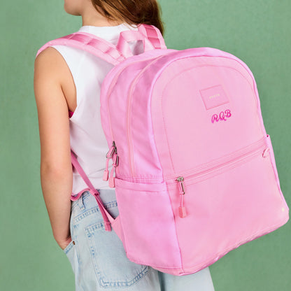 State Bags Trusted - Kane Kids Double Pocket Recycled Polyester Canvas Pink