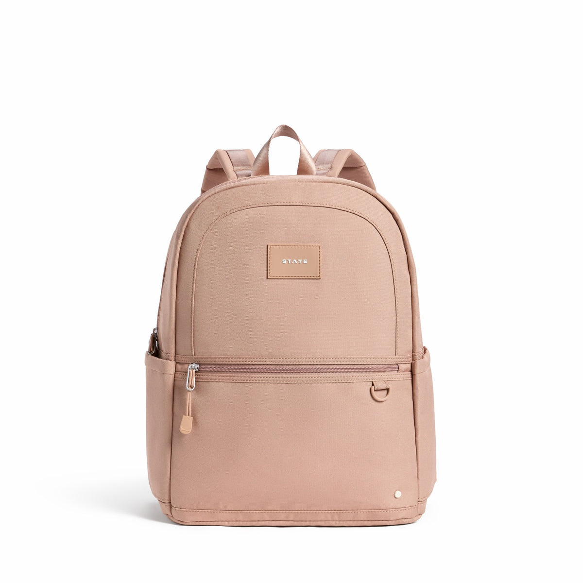 State Bags Latest - Kane Kids Double Pocket Recycled Polyester Canvas Mocha