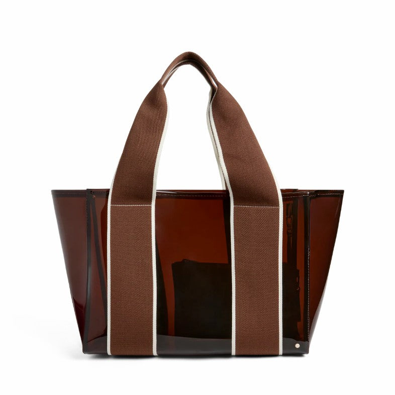 State Bags Quality - Wellington Cabana Tote TPU Brown