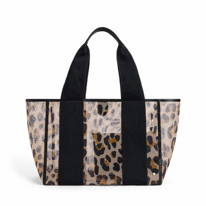 State Bags Exclusive - Wellington Cabana Tote Mesh Leopard