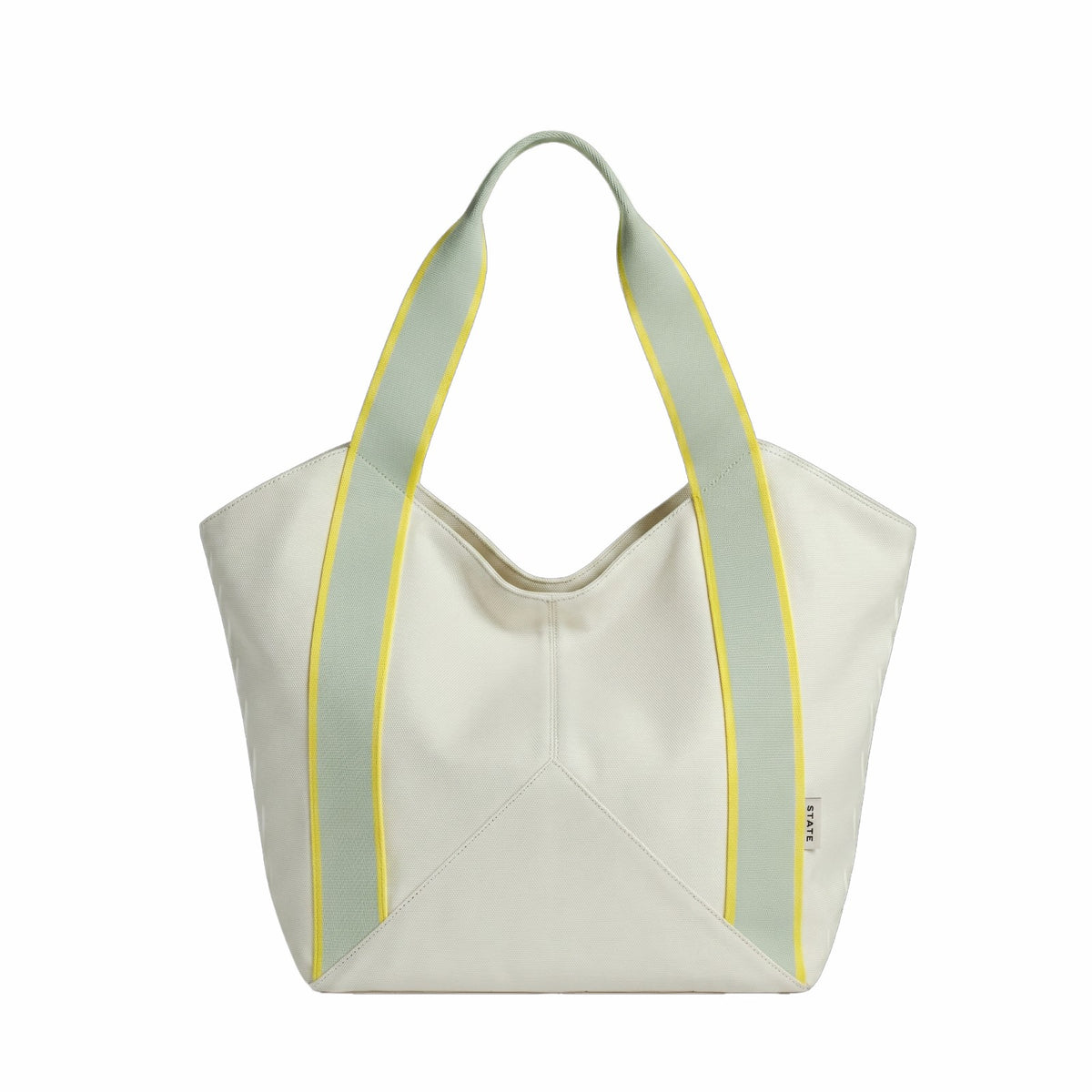 State Bags Signature - Beverly Tote Cotton Canvas Pristine