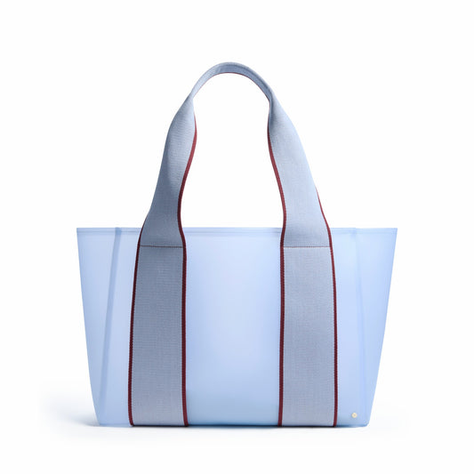 State Bags Signature - Wellington Cabana Tote TPU Light Blue