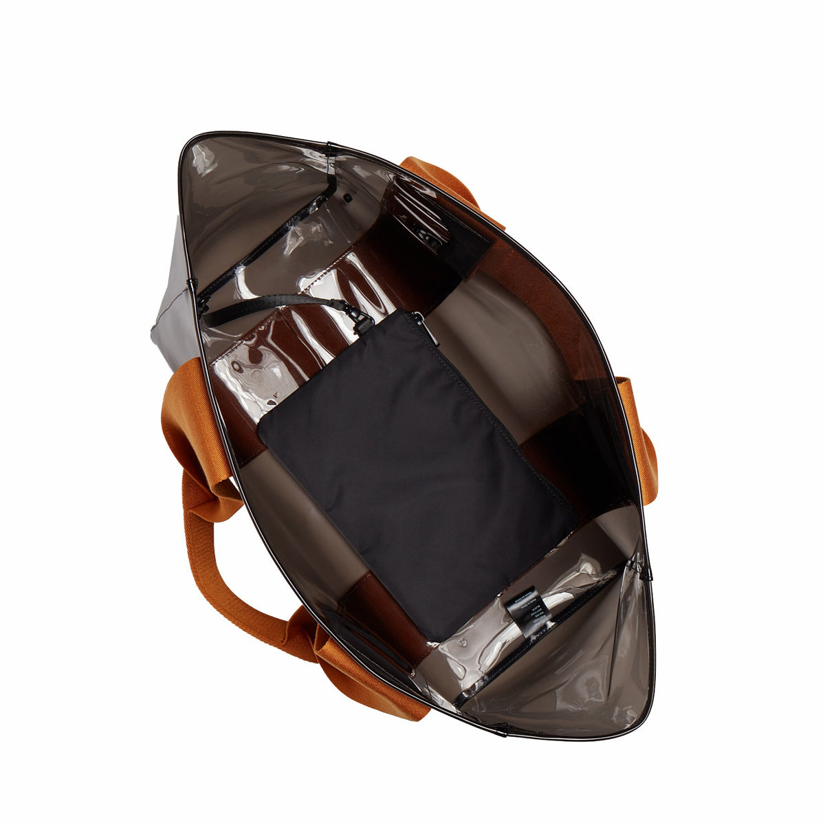 State Bags Essential - Wellington Cabana Tote TPU Black/Caramel