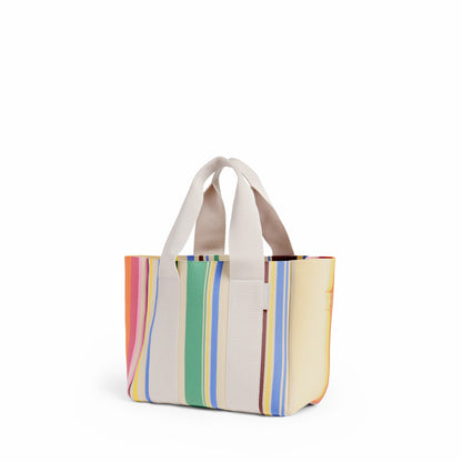 State Bags Trending - Wellington Cabana Tote Mini Knit Rainbow