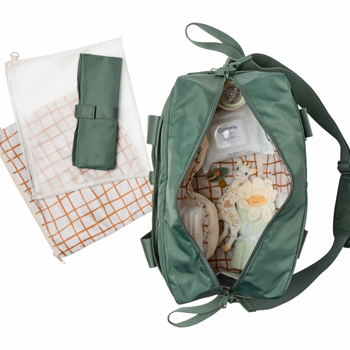 State Bags Trusted - Jordan Diaper Tote Nylon Ice Blue