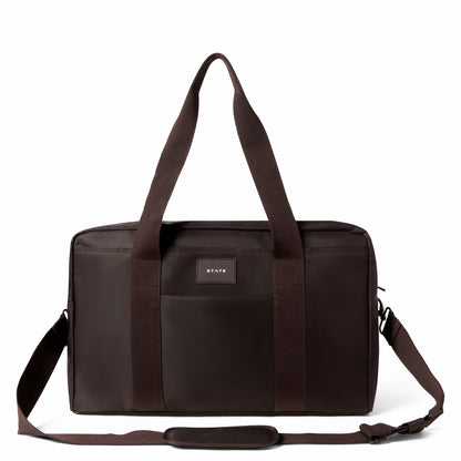 State Bags Classic - Wellington Weekender Nylon Brown