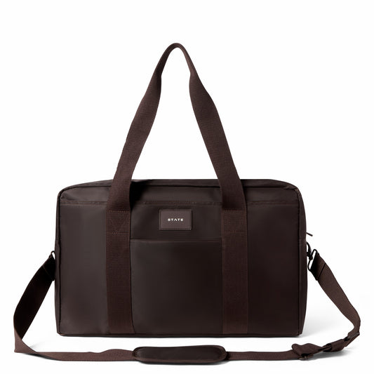 State Bags Classic - Wellington Weekender Nylon Brown