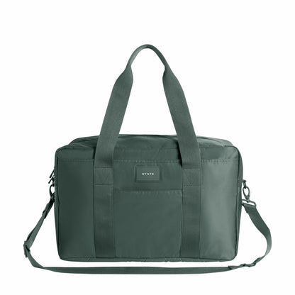 State Bags Trending - Wellington Weekender Nylon Olive