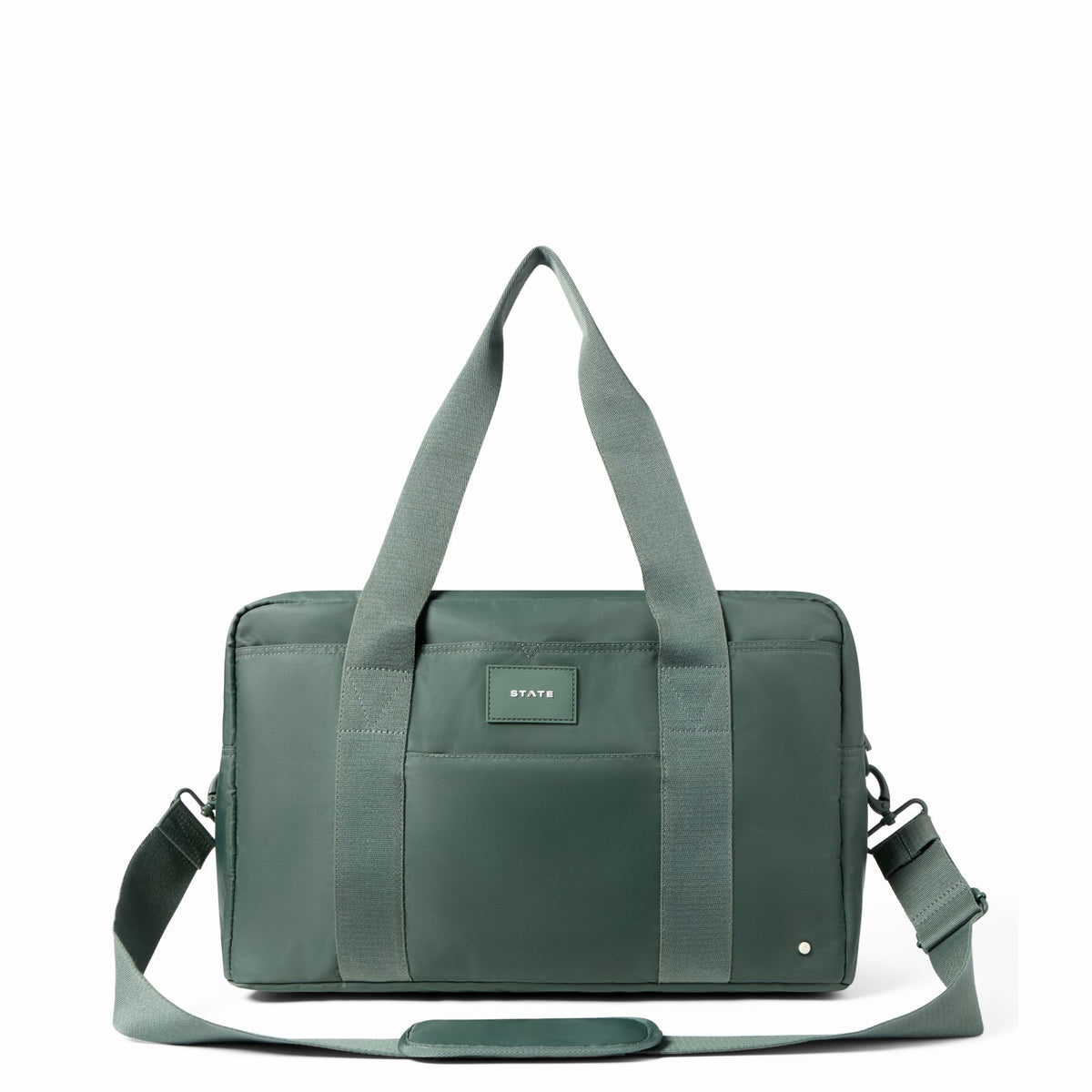 State Bags Exclusive - Wellington Weekender Medium Nylon Olive