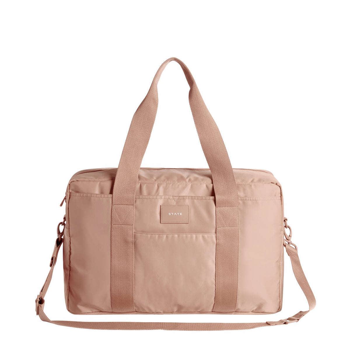State Bags Trending - Wellington Weekender Nylon Latte