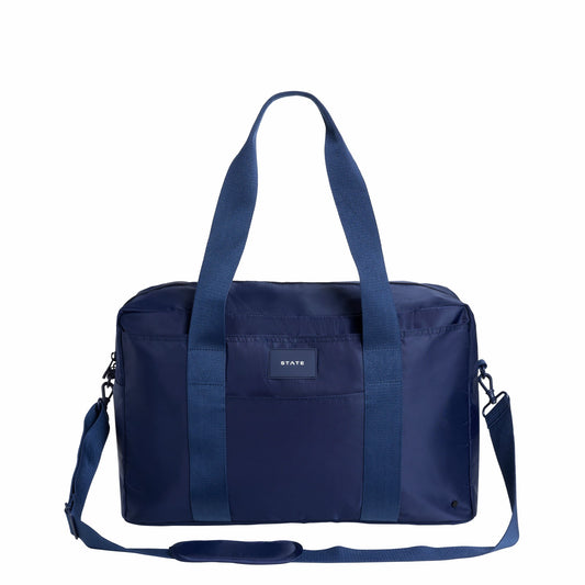 State Bags Trusted - Wellington Weekender Nylon Navy
