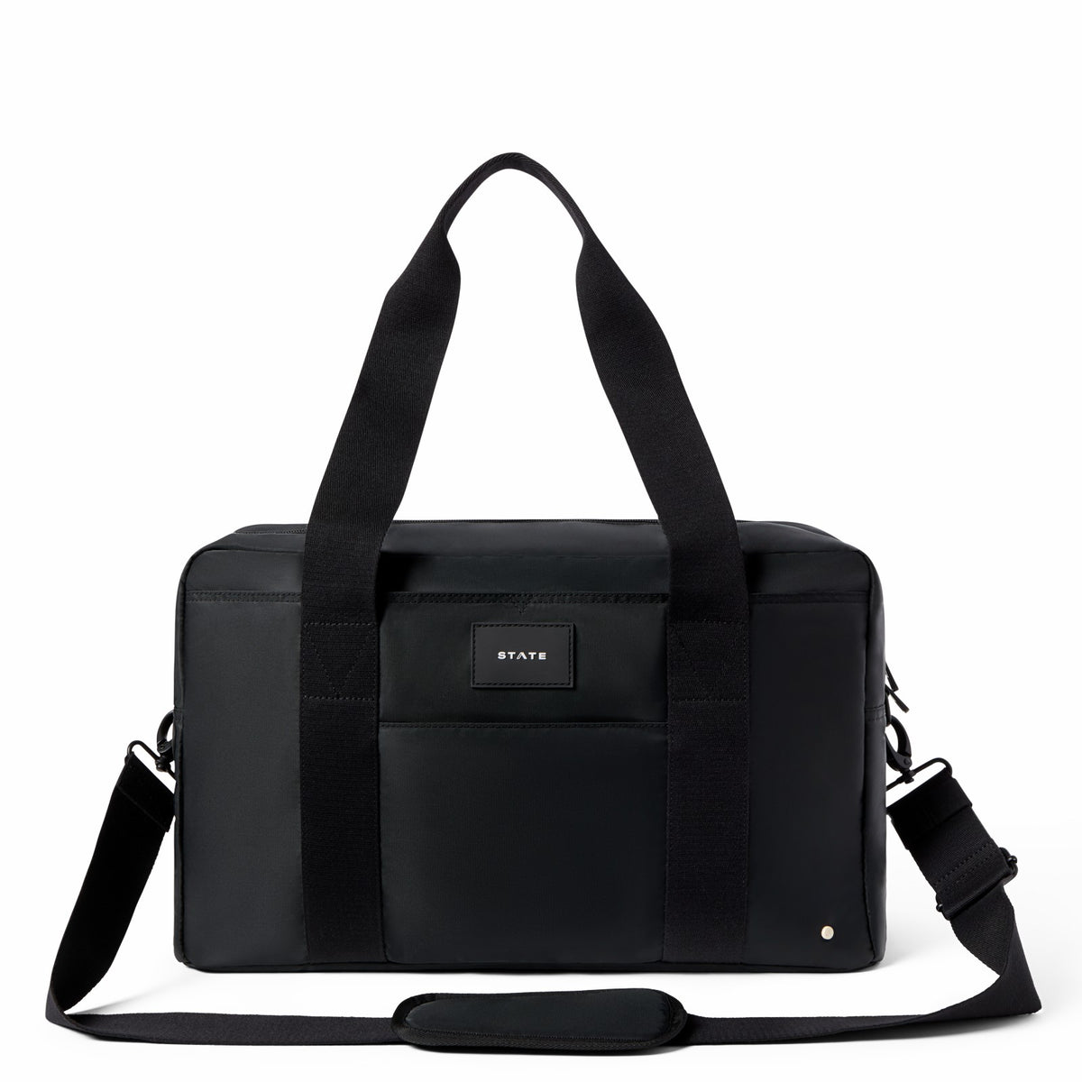 State Bags Trusted - Wellington Weekender Nylon Black