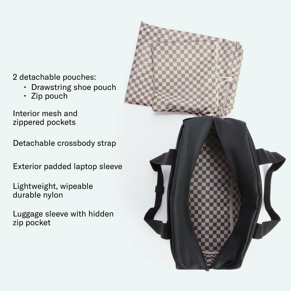 State Bags Trusted - Wellington Weekender Nylon Black