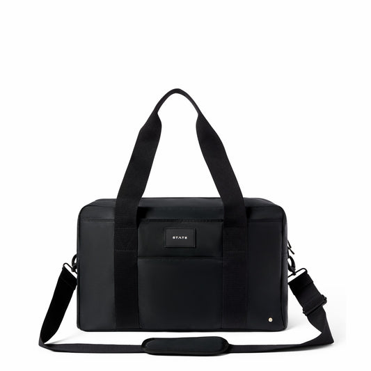 State Bags Classic - Wellington Weekender Medium Nylon Black