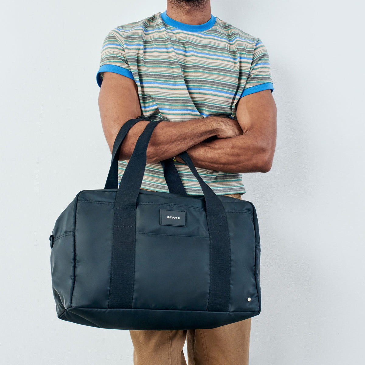 State Bags Classic - Wellington Weekender Medium Nylon Black