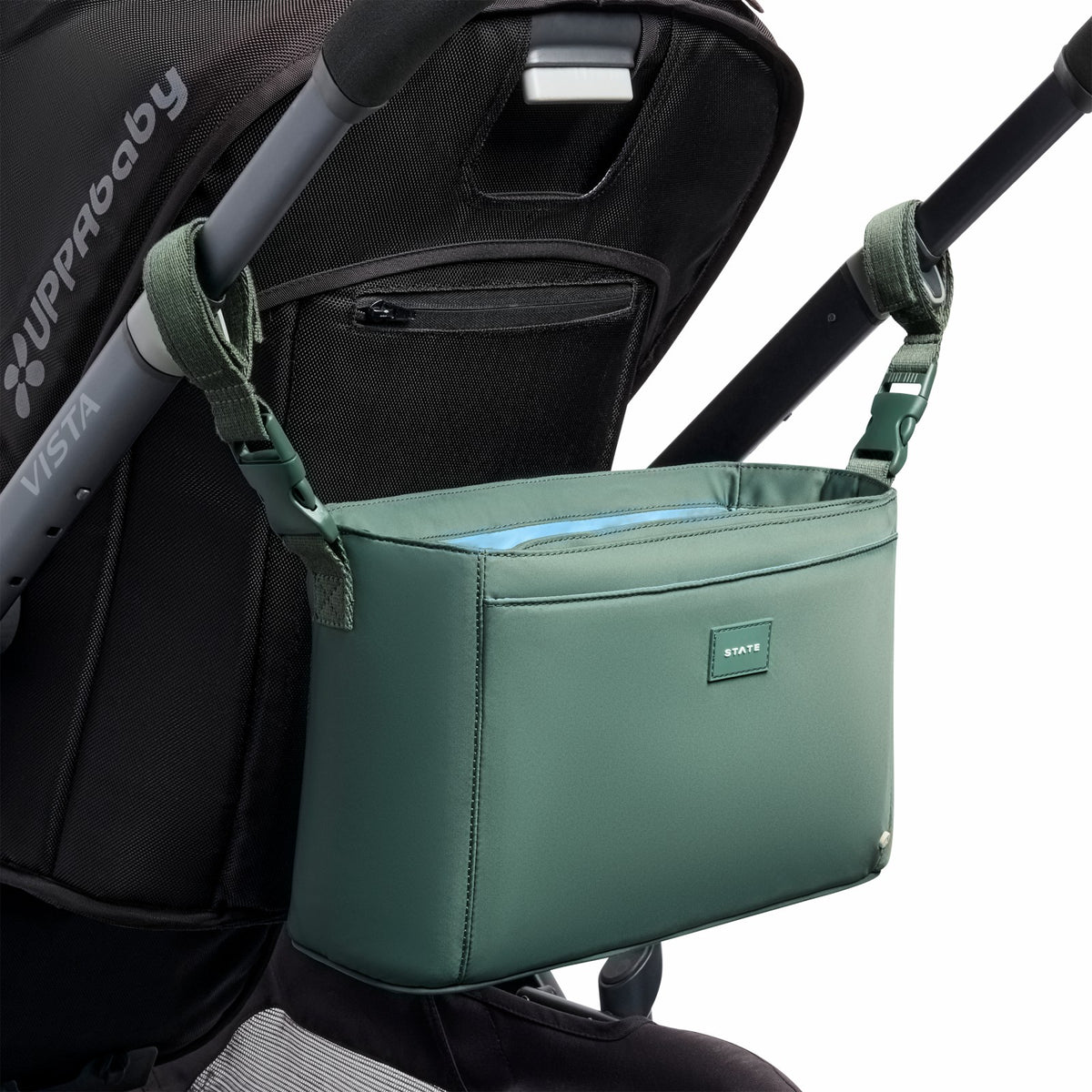 State Bags Deals - Stroller Organizer Nylon Olive