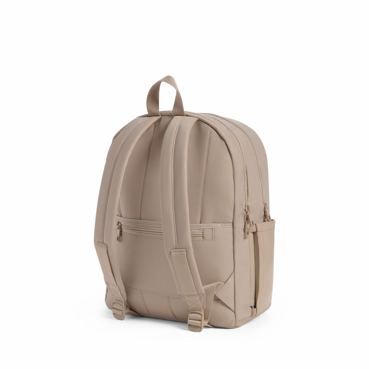 State Bags Discount - Evans Double Pocket Backpack Recycled Nylon Sand