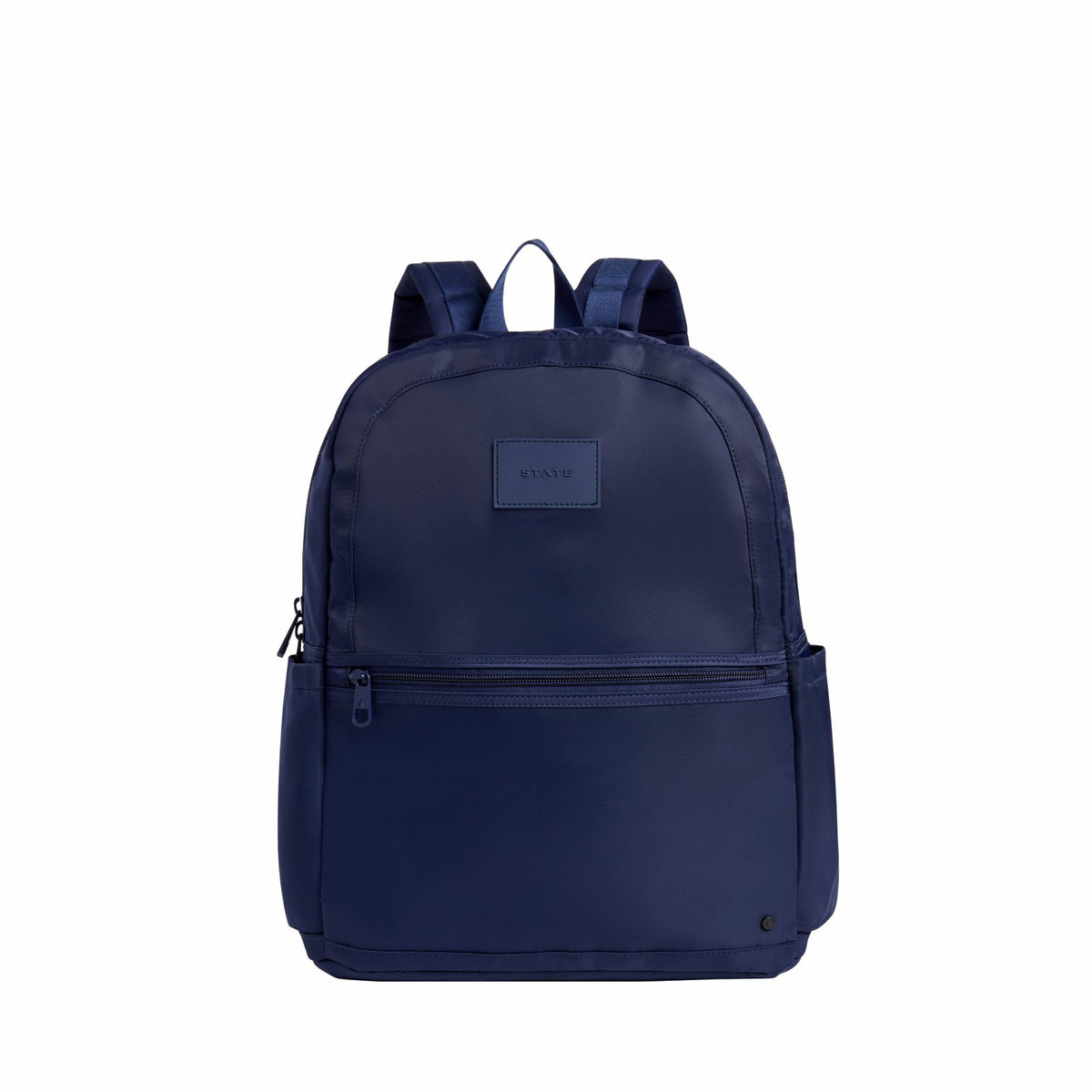 State Bags Great Value - Evans Double Pocket Backpack Nylon Navy
